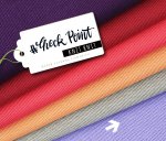 Bio Jacquard Jersey - Knit Knit - glicine/violaceo - Check Point - Hamburger Liebe